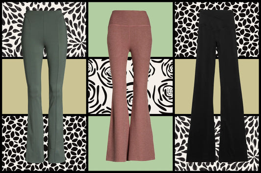 What to Wear Flare Leggings with Sunglasses - Abdosy