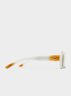 Round Sunglasses Wear 3 Dots