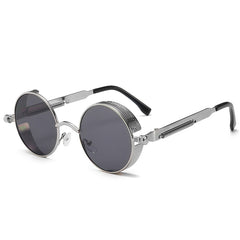 Round Steampunk Polarized Sunglasses Round Steampunk Polarized Sunglasses