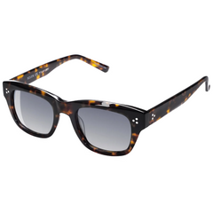 Tortoise Frame Gradient Gray Lens Three Points Sunglasses Tortoise Frame Gradient Gray Lens Three Points Sunglasses