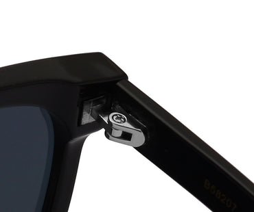 Protect Your Eyes in Style: Classic Black UV Sunglasses for Men and Women-58207