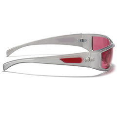 New Oval Frame Sunglasses for Fashion Y2K Retro Punk Pink Glasses New Oval Frame Sunglasses for Fashion Y2K Retro Punk Pink Glasses