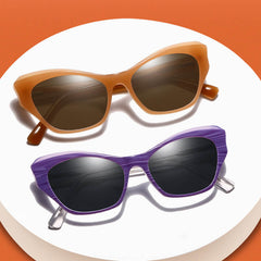 Women's Colored Cat Eye Sunglasses Women's Colored Cat Eye Sunglasses
