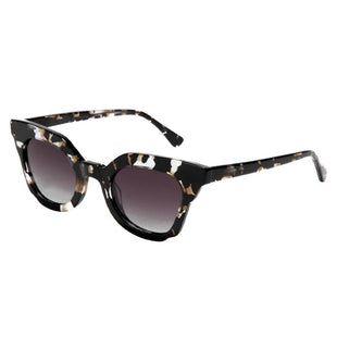 Fashion Progressive Green Acetate Small Triangle Sunglass