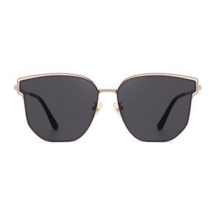 Unisex Square Metal Frame Sunglasses - Abdosy