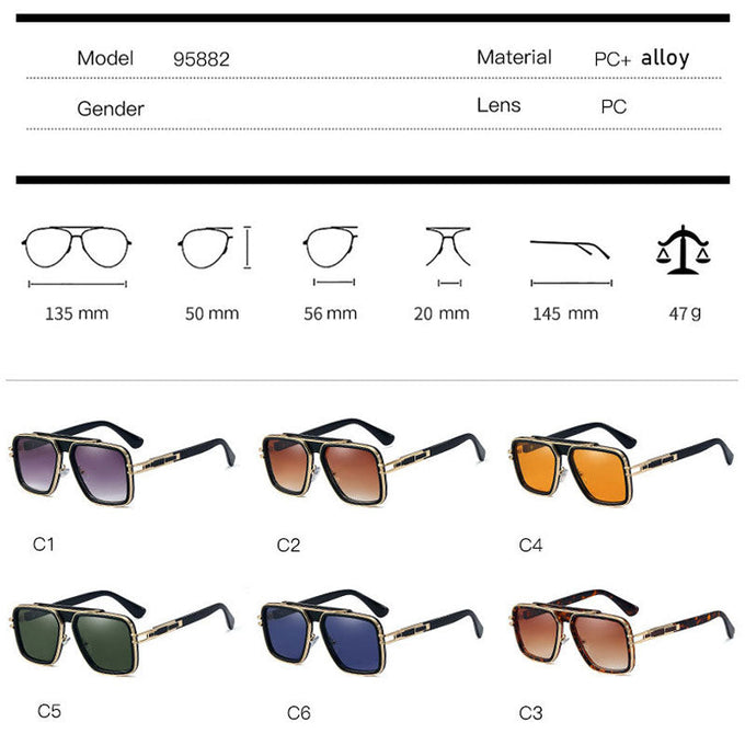 Tony Stark UV400 Protection Sunglasses