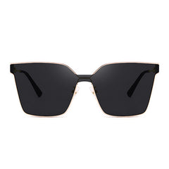 Unisex Metal Oversized Square Sunglasses Unisex Metal Oversized Square Sunglasses