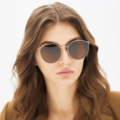 Retro Versatile Oval Full-rim Sunglasses at the 80S - Abdosy Retro Versatile Oval Full-rim Sunglasses at the 80S - Abdosy