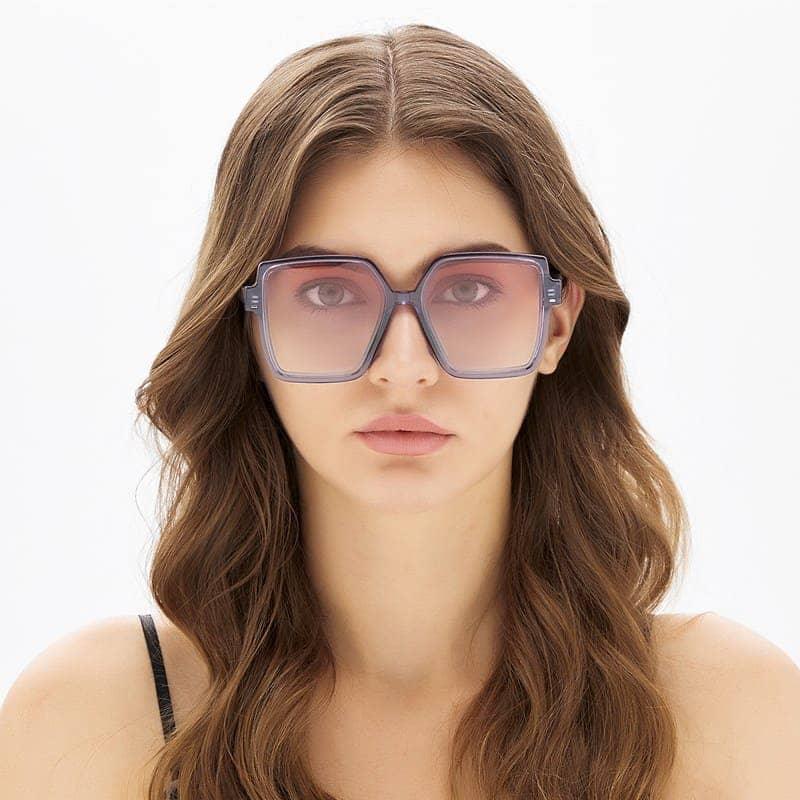 Abdosy Retro Square Gradient Lens Unisex Sunglasses - Abdosy Abdosy Retro Square Gradient Lens Unisex Sunglasses - Abdosy