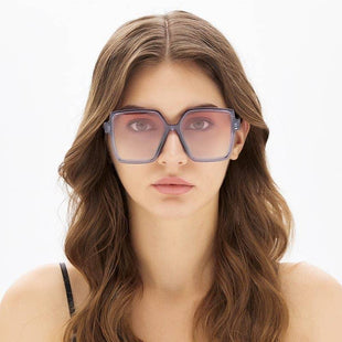 Abdosy Retro Square Gradient Lens Unisex Sunglasses - Abdosy