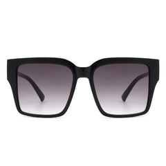 Women Chic Flat Top Tinted Fashion Square Sunglasses Women Chic Flat Top Tinted Fashion Square Sunglasses