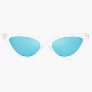 Red Frame Grey Lens Cat Eye Female Sunglasses