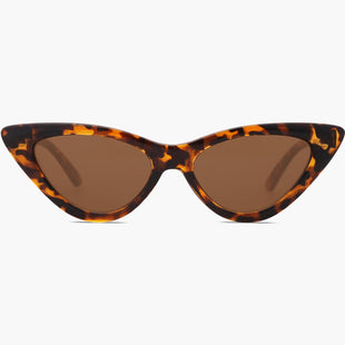 Red Frame Grey Lens Cat Eye Female Sunglasses