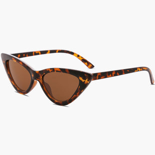 Red Frame Grey Lens Cat Eye Female Sunglasses