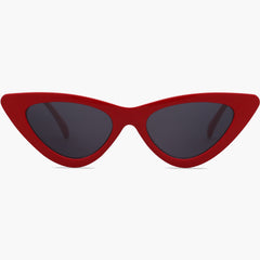Red Frame Grey Lens Cat Eye Female Sunglasses Red Frame Grey Lens Cat Eye Female Sunglasses
