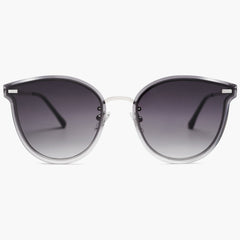 Women Full Rim Round Regular Sunglasses Women Full Rim Round Regular Sunglasses