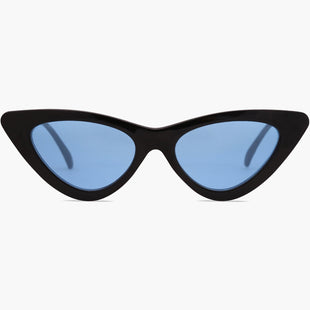 Red Frame Grey Lens Cat Eye Female Sunglasses