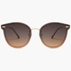Women Full Rim Round Regular Sunglasses Women Full Rim Round Regular Sunglasses