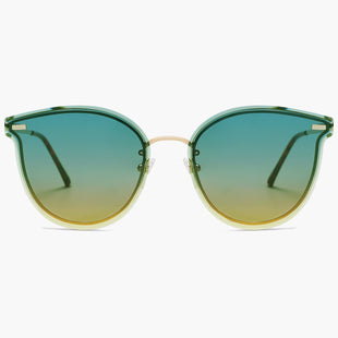 Women Full Rim Round Regular Sunglasses