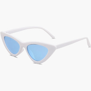 Red Frame Grey Lens Cat Eye Female Sunglasses