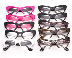 Abdosy Retro Half Cat Eye Woman Glasses Abdosy Retro Half Cat Eye Woman Glasses