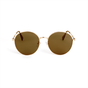 Belen Round Frames Designer Aviator Sunglasses - Abdosy