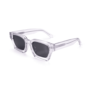 Unisex Transparent Polygon Sunglasses - Abdosy