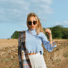 Women Full Rim Round Regular Sunglasses Women Full Rim Round Regular Sunglasses