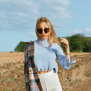 Women Full Rim Round Regular Sunglasses