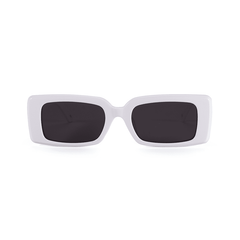 Oversized Men's White Square Sunglasses - Abdosy Oversized Men's White Square Sunglasses - Abdosy
