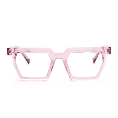 Female Polygonal Frame Acetate Tortoiseshell Eyeglasses - Abdosy Female Polygonal Frame Acetate Tortoiseshell Eyeglasses - Abdosy