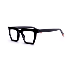 Female Polygonal Frame Acetate Tortoiseshell Eyeglasses - Abdosy Female Polygonal Frame Acetate Tortoiseshell Eyeglasses - Abdosy