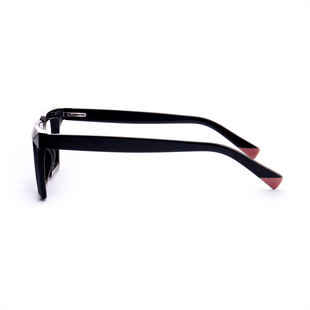 Female Polygonal Frame Acetate Tortoiseshell Eyeglasses - Abdosy