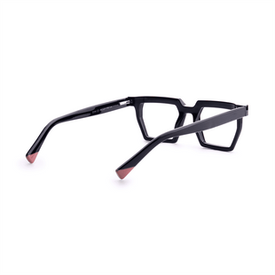 Female Polygonal Frame Acetate Tortoiseshell Eyeglasses - Abdosy