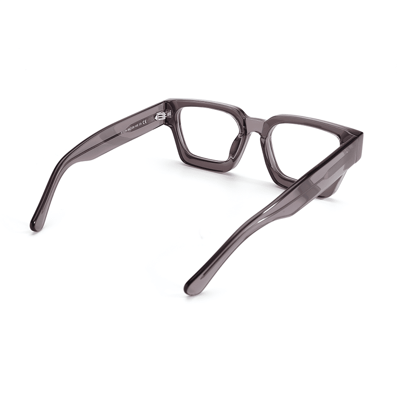 Flexible Metal Square Eyeglasses Frames - Abdosy