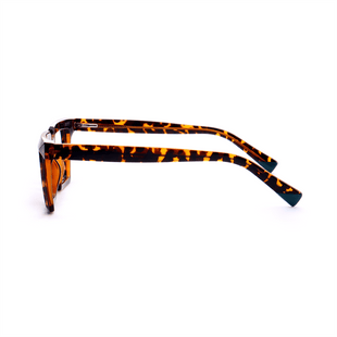 Female Polygonal Frame Acetate Tortoiseshell Eyeglasses - Abdosy