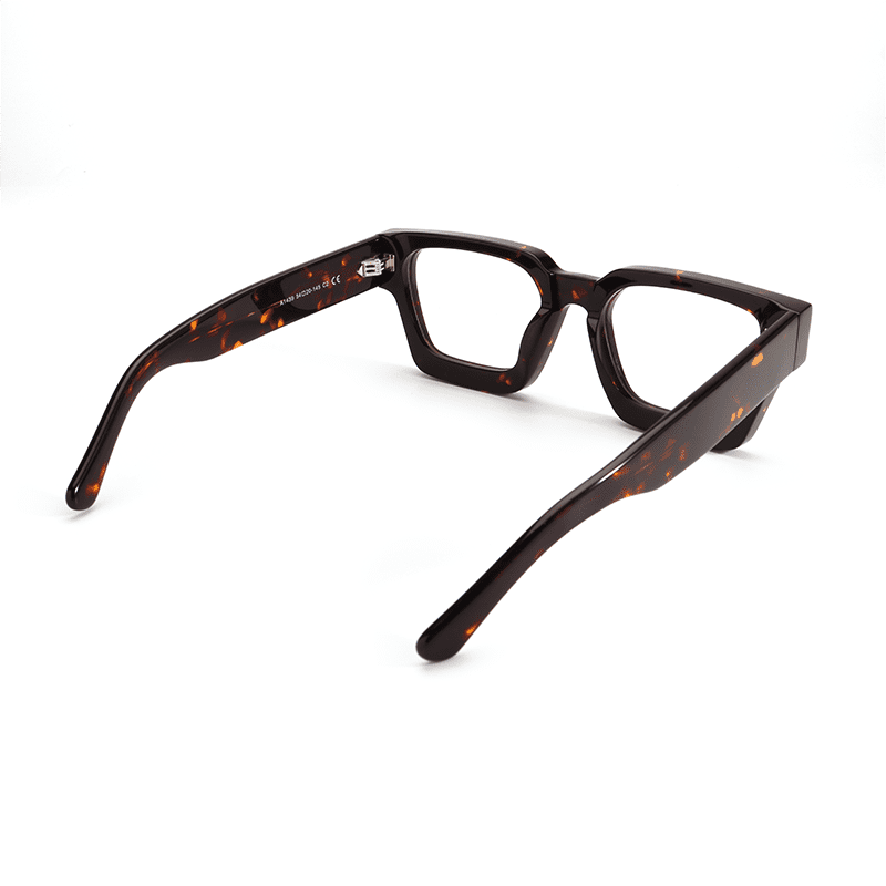 Flexible Metal Square Eyeglasses Frames - Abdosy