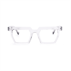Female Polygonal Frame Acetate Tortoiseshell Eyeglasses - Abdosy Female Polygonal Frame Acetate Tortoiseshell Eyeglasses - Abdosy