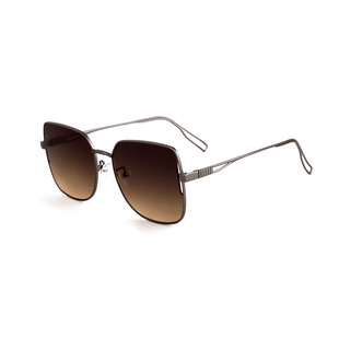 Oversized Women Polygon Sunglasses Retro Design - Abdosy