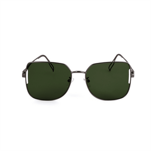 Oversized Women Polygon Sunglasses Retro Design - Abdosy