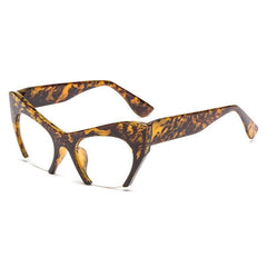 Abdosy Retro Half Cat Eye Woman Glasses Abdosy Retro Half Cat Eye Woman Glasses