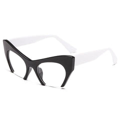 Abdosy Retro Half Cat Eye Woman Glasses Abdosy Retro Half Cat Eye Woman Glasses