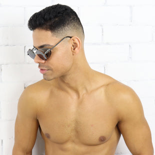 Steampunk Metal Sunglasses