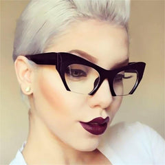 Abdosy Retro Half Cat Eye Woman Glasses Abdosy Retro Half Cat Eye Woman Glasses