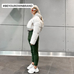 Silver with Black Sports Square Sunglasses - Abdosy