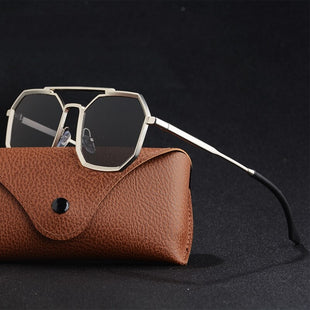 Unisex Punk Polycarbonate UV400 Sunglasses