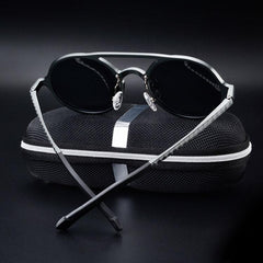 Abdosy Round Steampunk Polycarbonate Sunglasses Abdosy Round Steampunk Polycarbonate Sunglasses