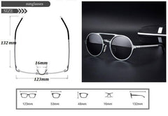 Abdosy Round Steampunk Polycarbonate Sunglasses Abdosy Round Steampunk Polycarbonate Sunglasses