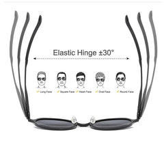 Abdosy Round Steampunk Polycarbonate Sunglasses Abdosy Round Steampunk Polycarbonate Sunglasses