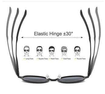 Abdosy Round Steampunk Polycarbonate Sunglasses